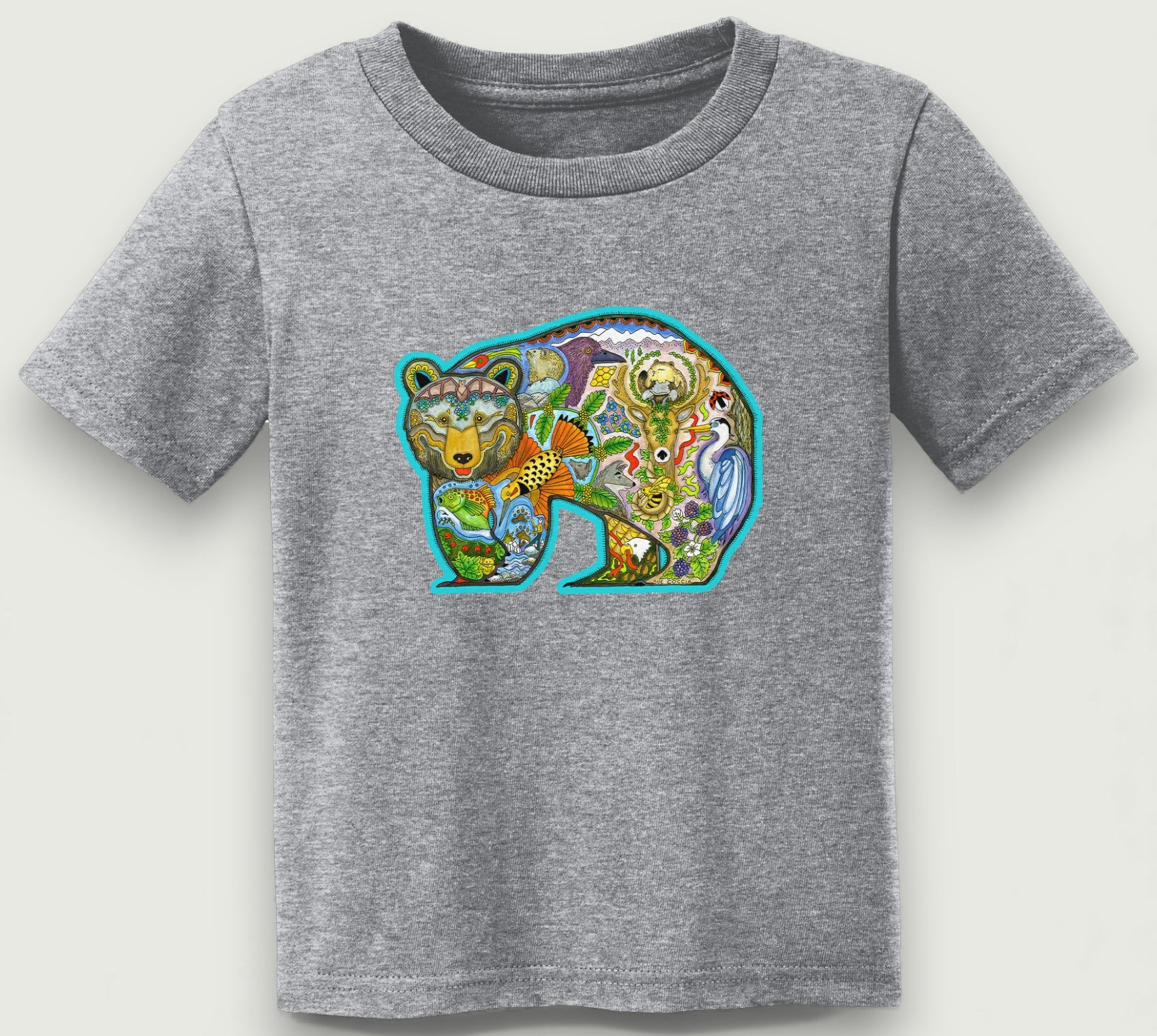 Black Bear kids t-shirt