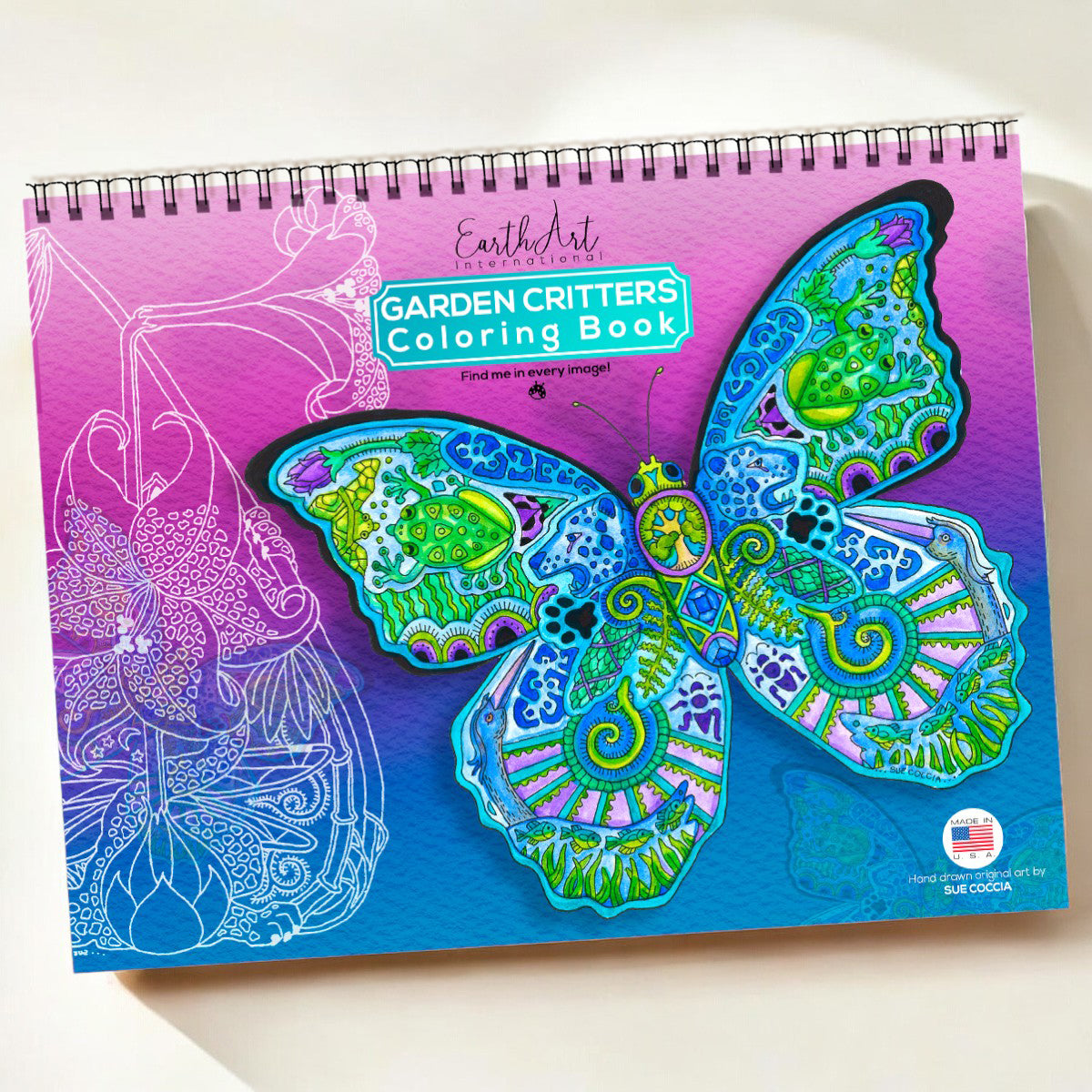 Garden Critters Coloring Book