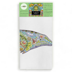 Gray Whale Flour Sack Towel