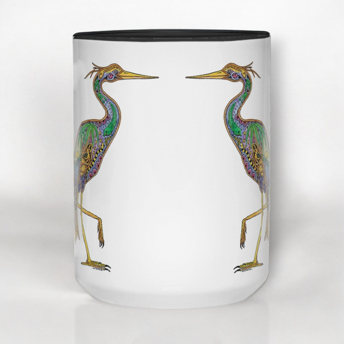 Heron 15 oz Mug