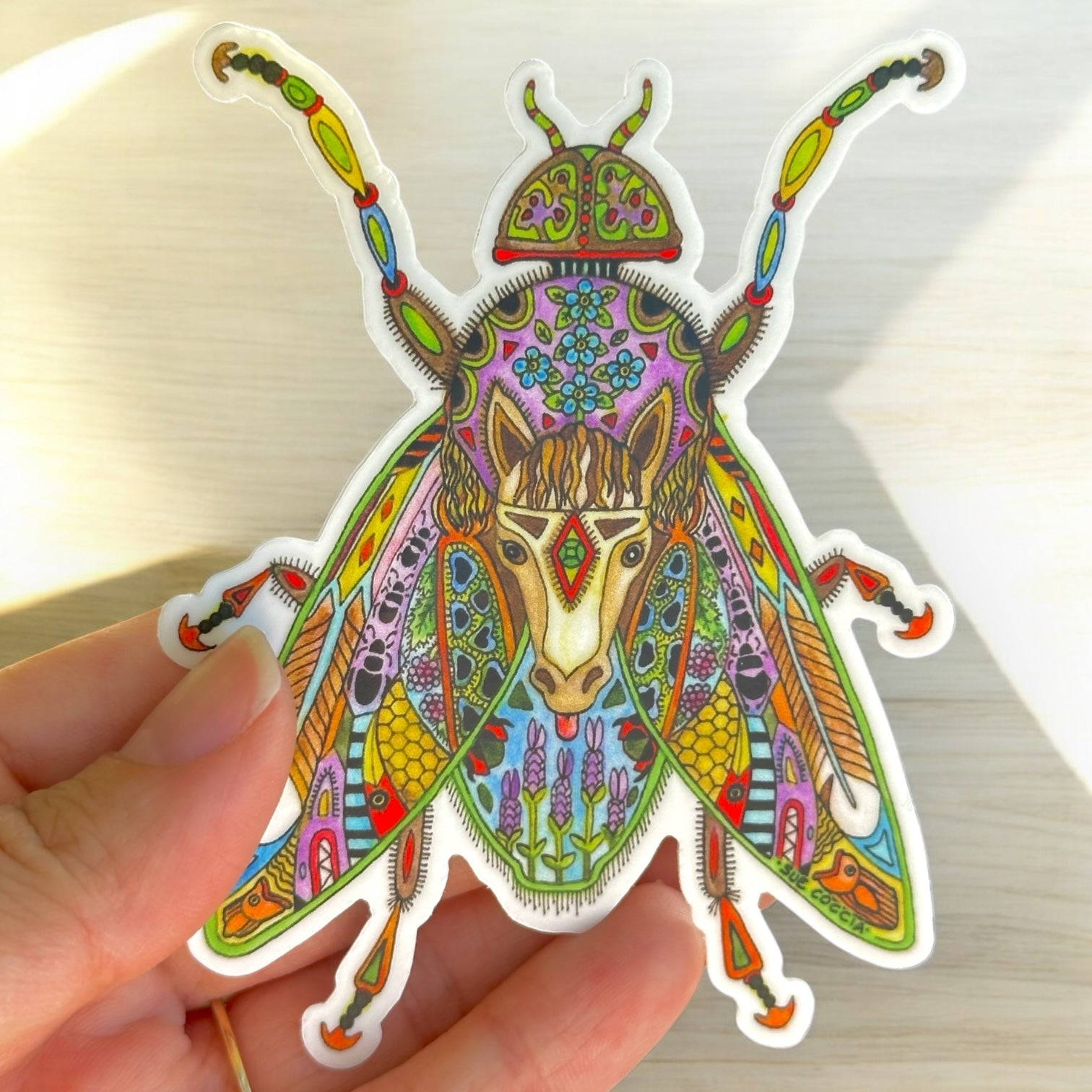 Horse Fly Sticker