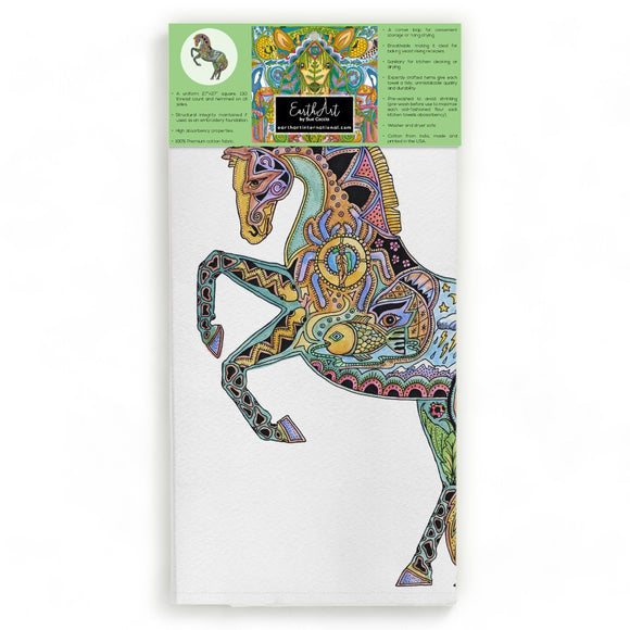 Horse Flour Sack Towel