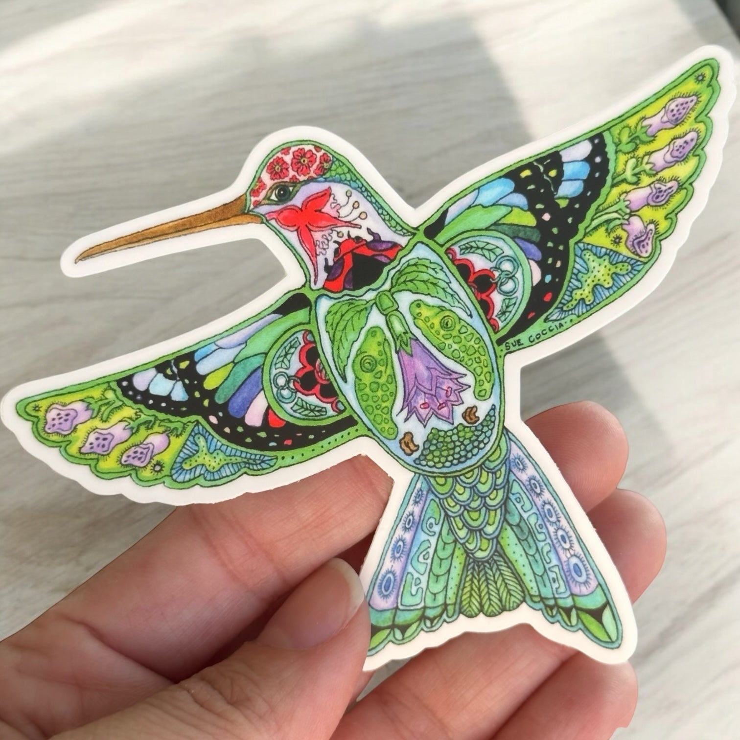 Hummingbird Sticker