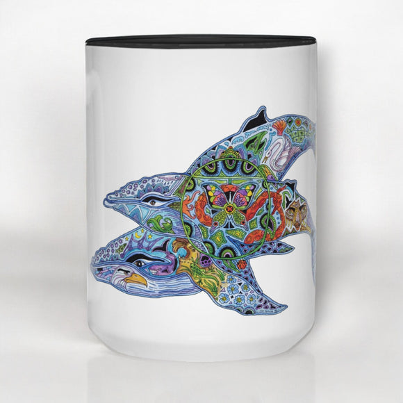 Humpback Whales 15 oz Mug