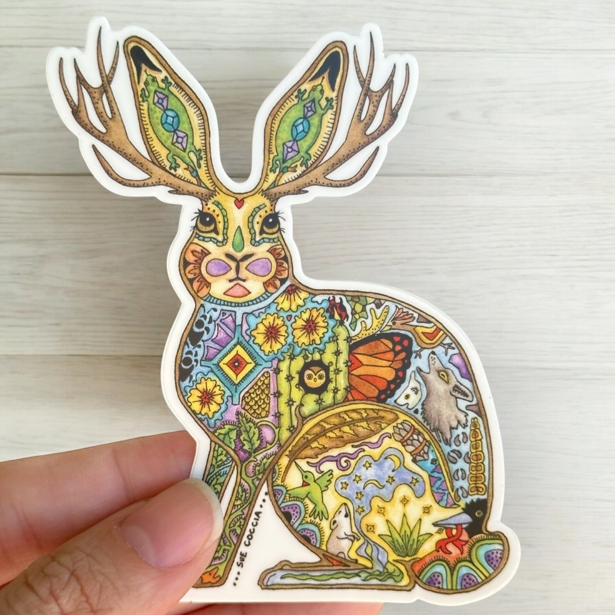 Jackalope Sticker