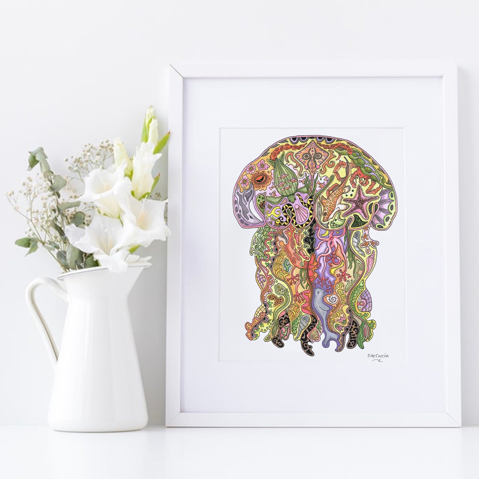 Jellyfish Signed Print