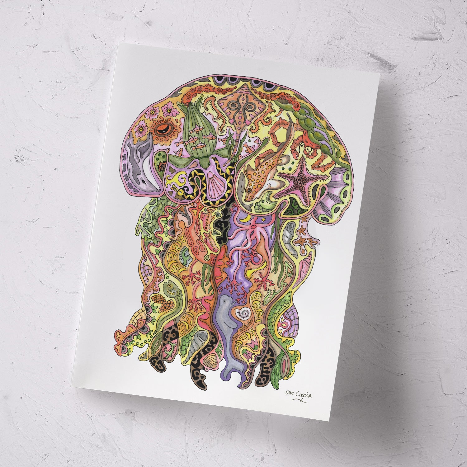 Jellyfish Signed Print