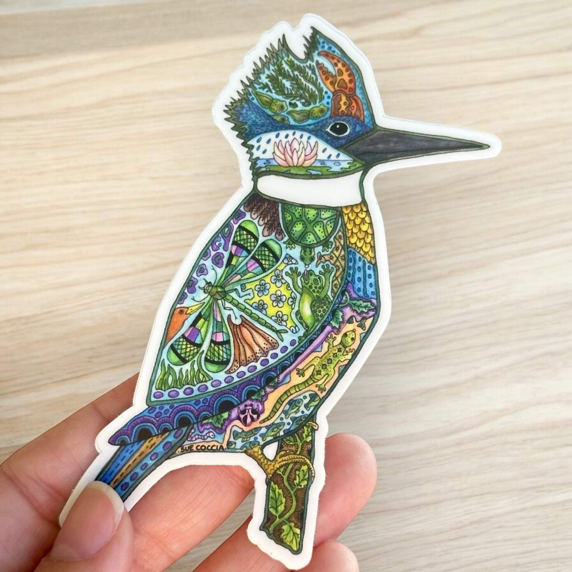 King Fisher Sticker