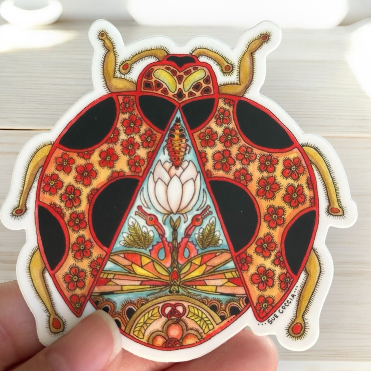 Ladybug Sticker