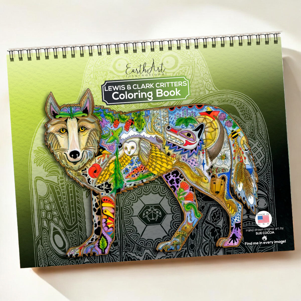 Lewis & Clark Critters Coloring Book