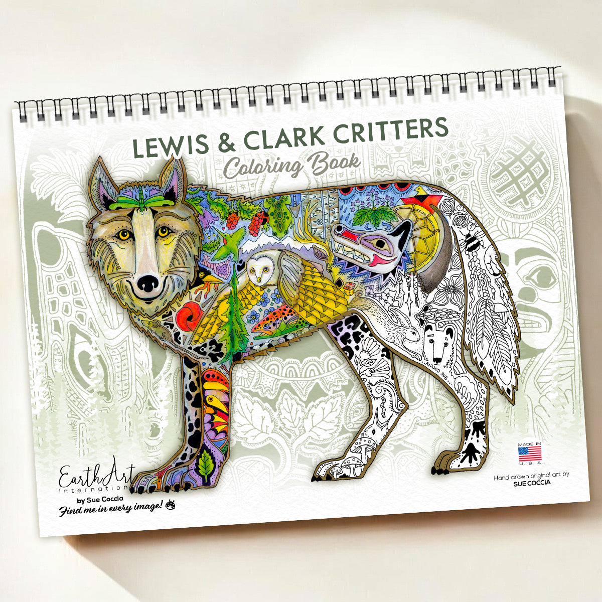 Lewis & Clark Critters Coloring Book