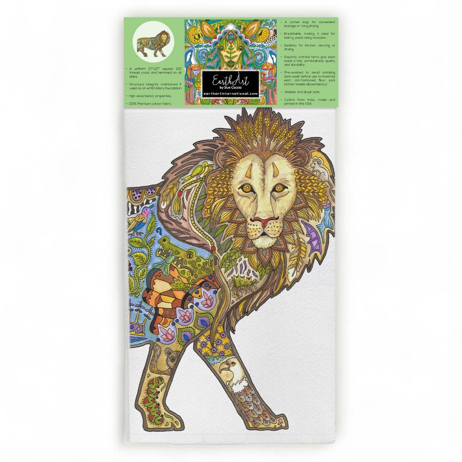 Lion Flour Sack Towel