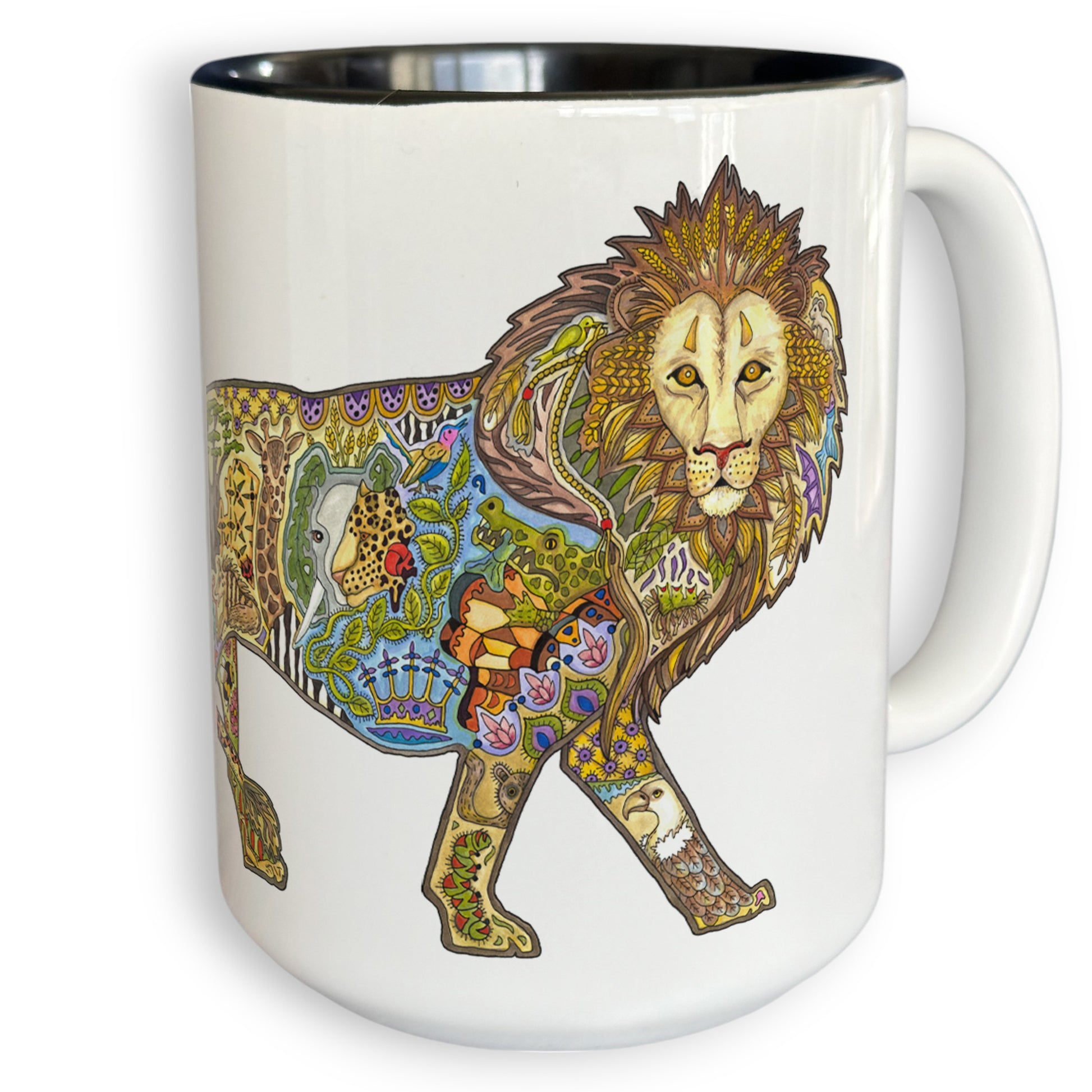 Lion 15 oz Mug