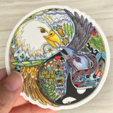 Love Birds Sticker