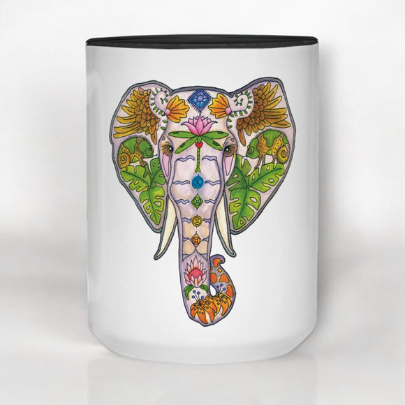 Elephant head - Mabula 15 oz Mug