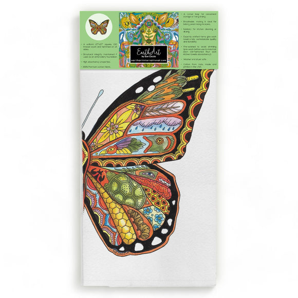 Monarch Butterfly Flour Sack Towel