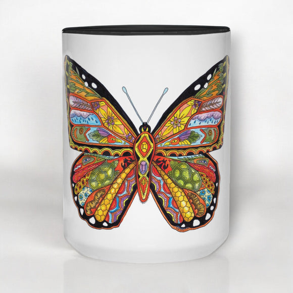 Monarch Butterfly 15 oz Mug