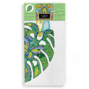 Monstera Flour Sack Towel