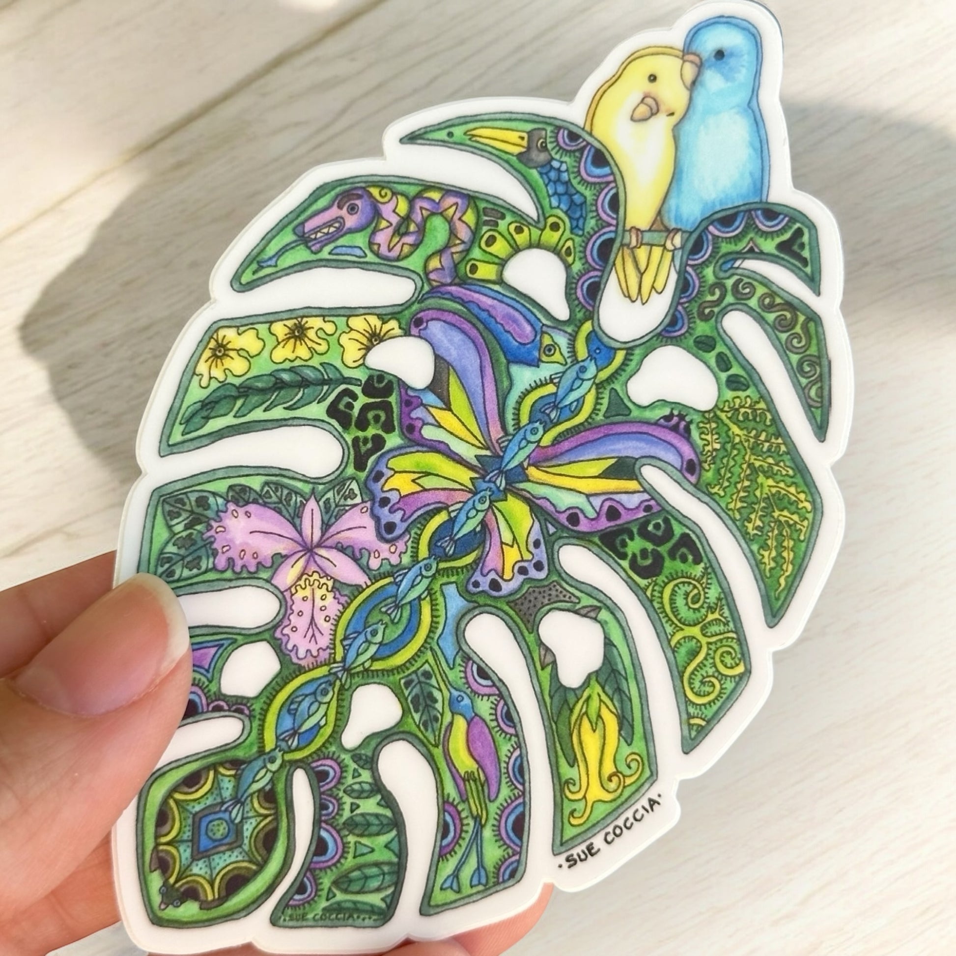 Monstera Sticker