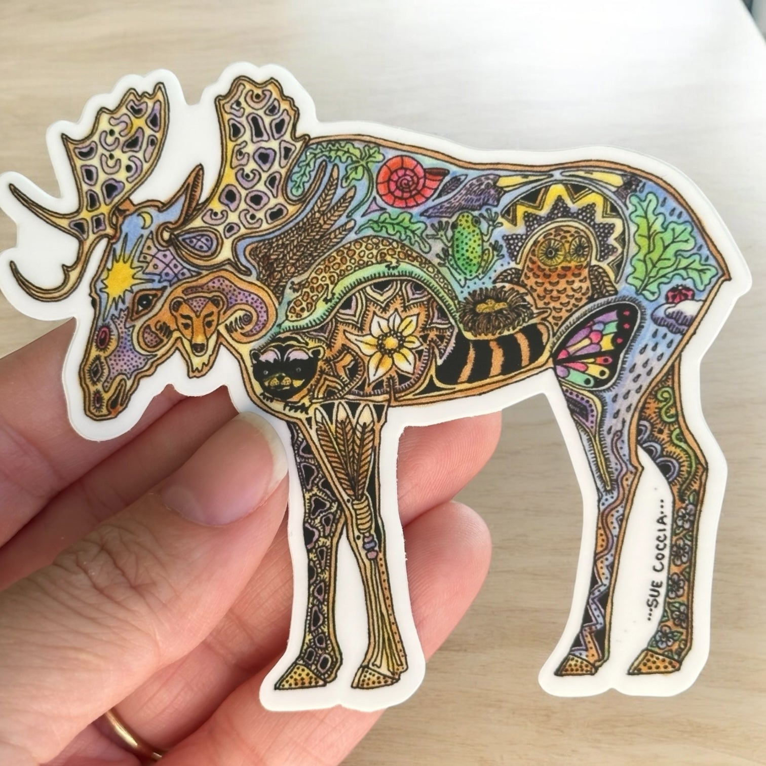 Moose Sticker
