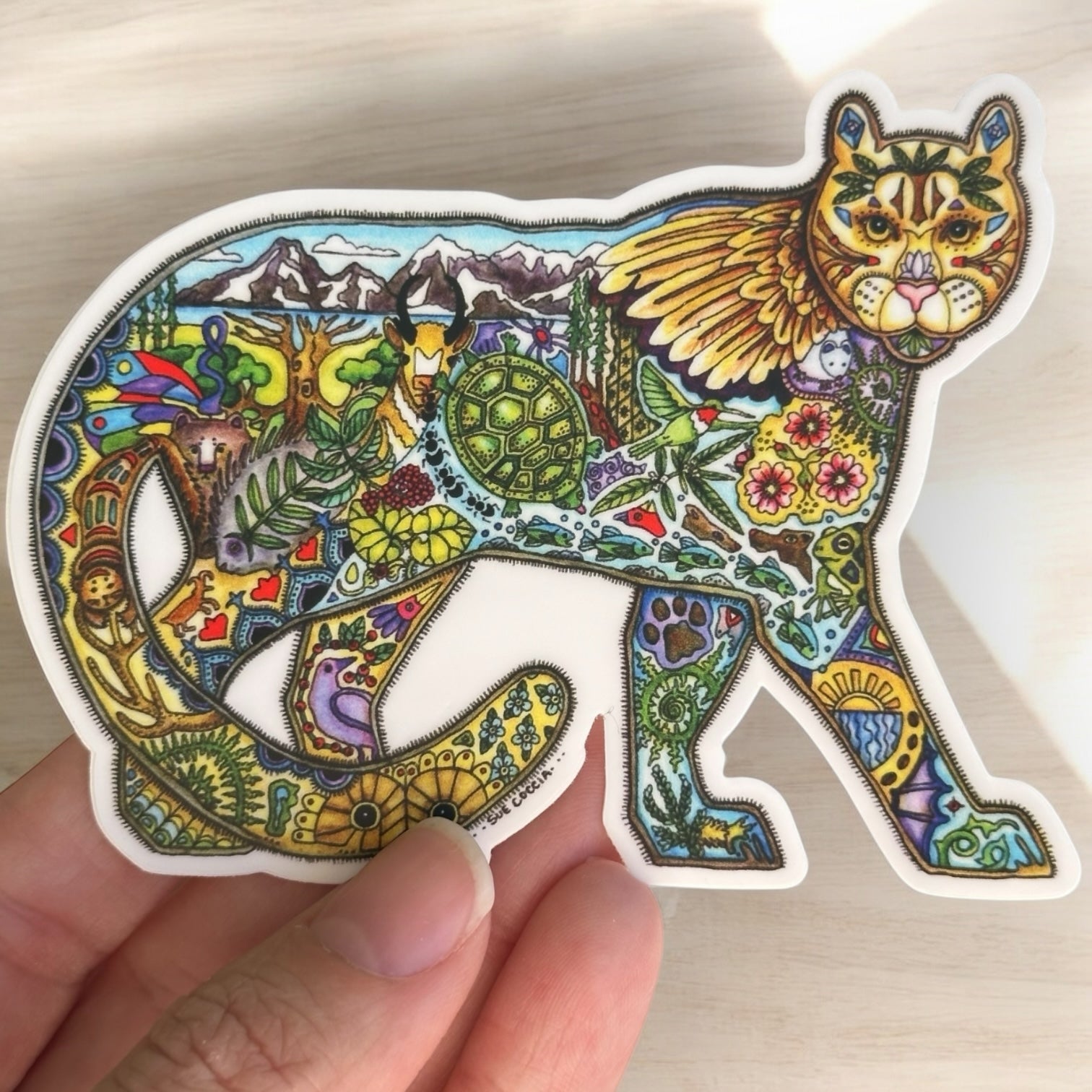 Mountain Lion Sticker