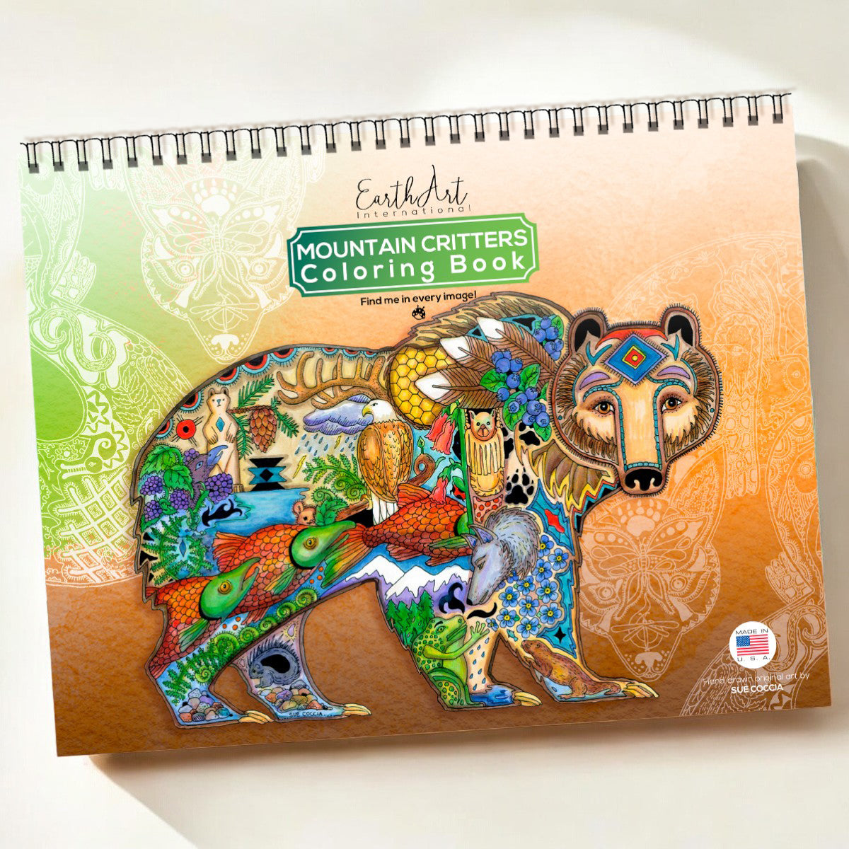 Mountain Critters Coloring Book
