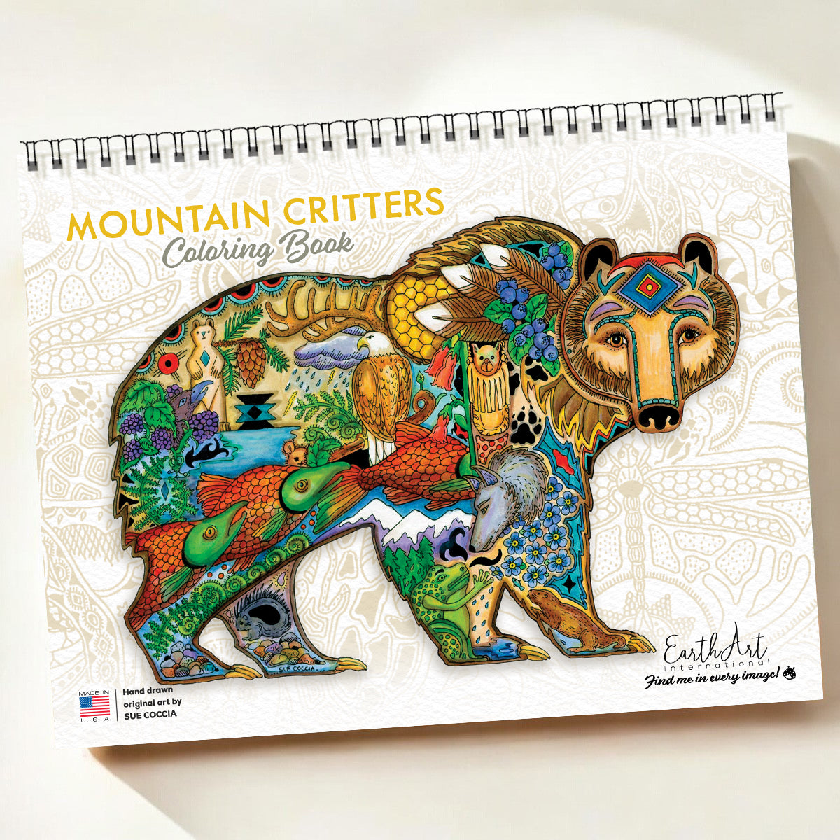Mountain Critters Coloring Book