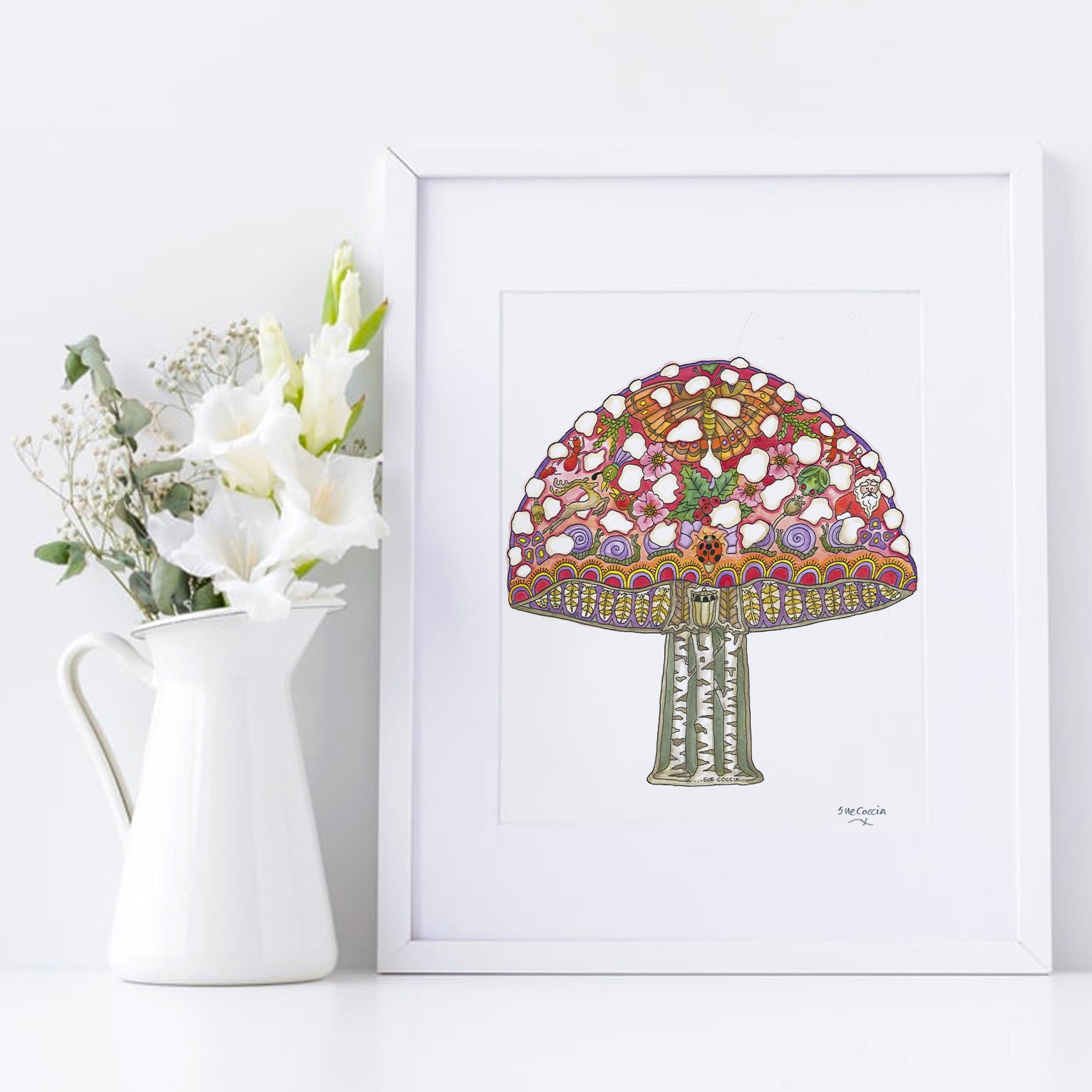 Mushroom Signed Print