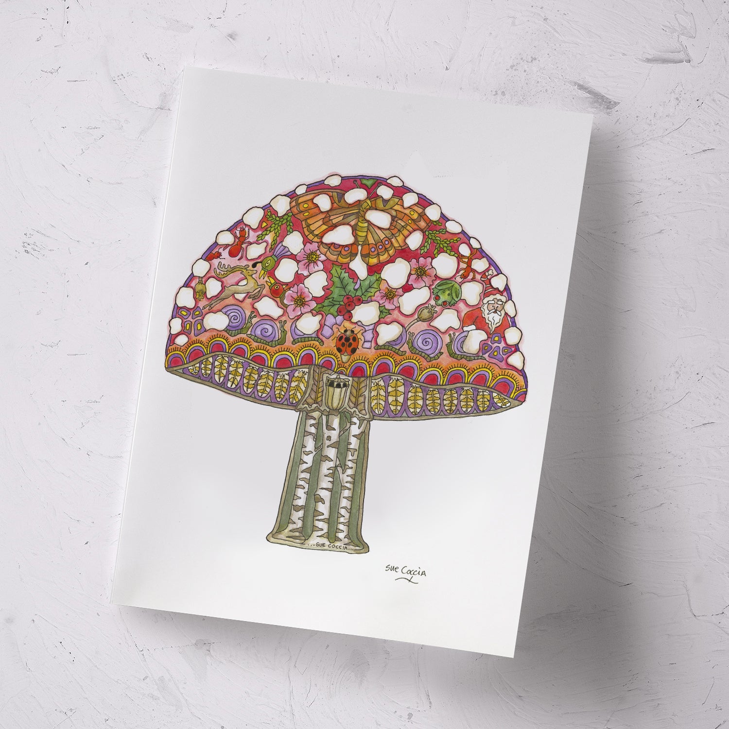 Mushroom Signed Print