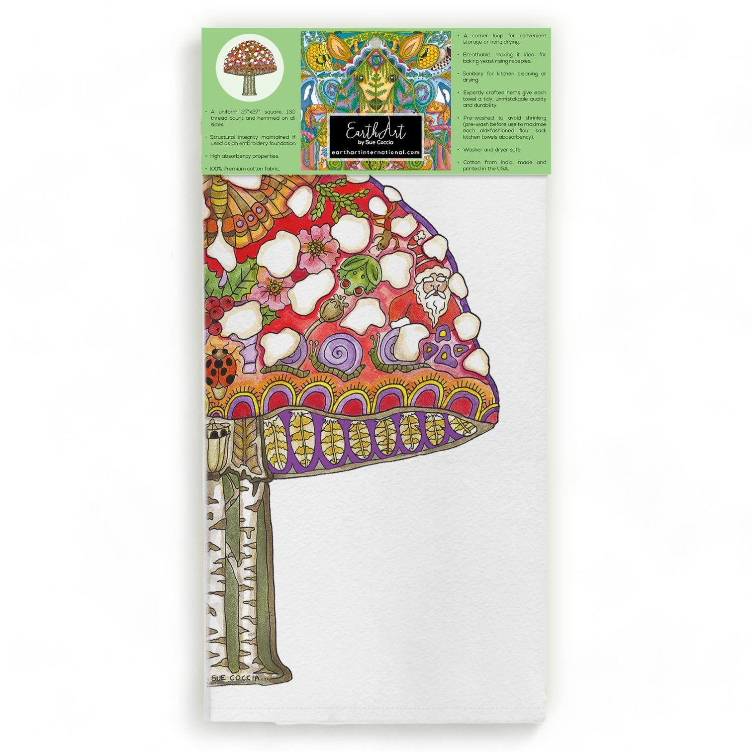Mushroom Flour Sack Towel (Copy)