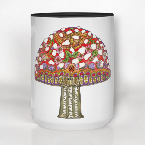 Mushroom 15 oz Mug