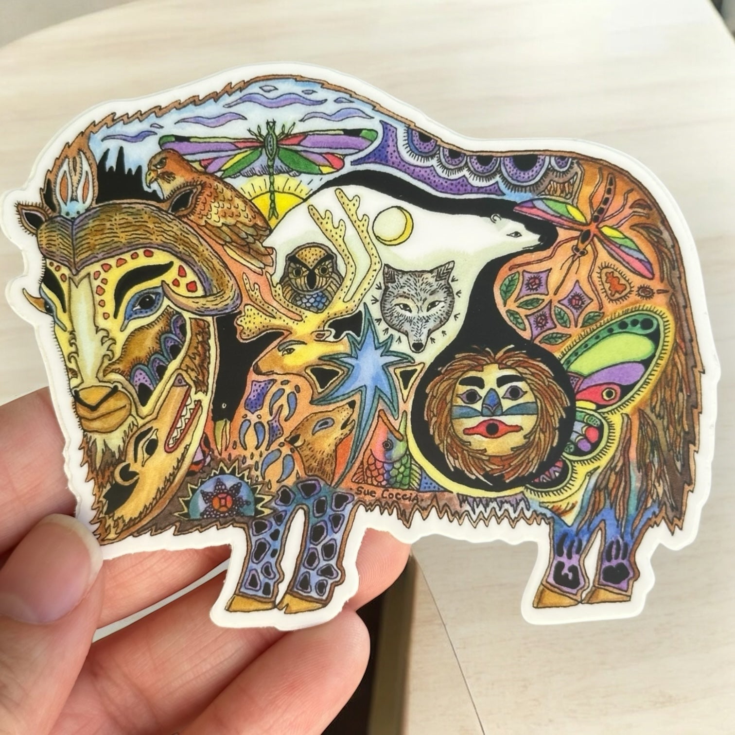 Musk Ox Sticker