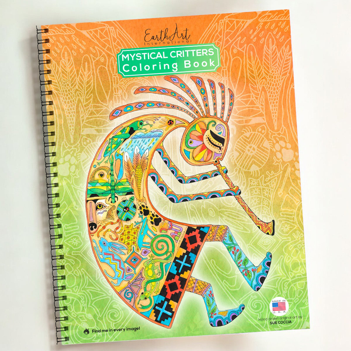 Mystical Critters Coloring Book