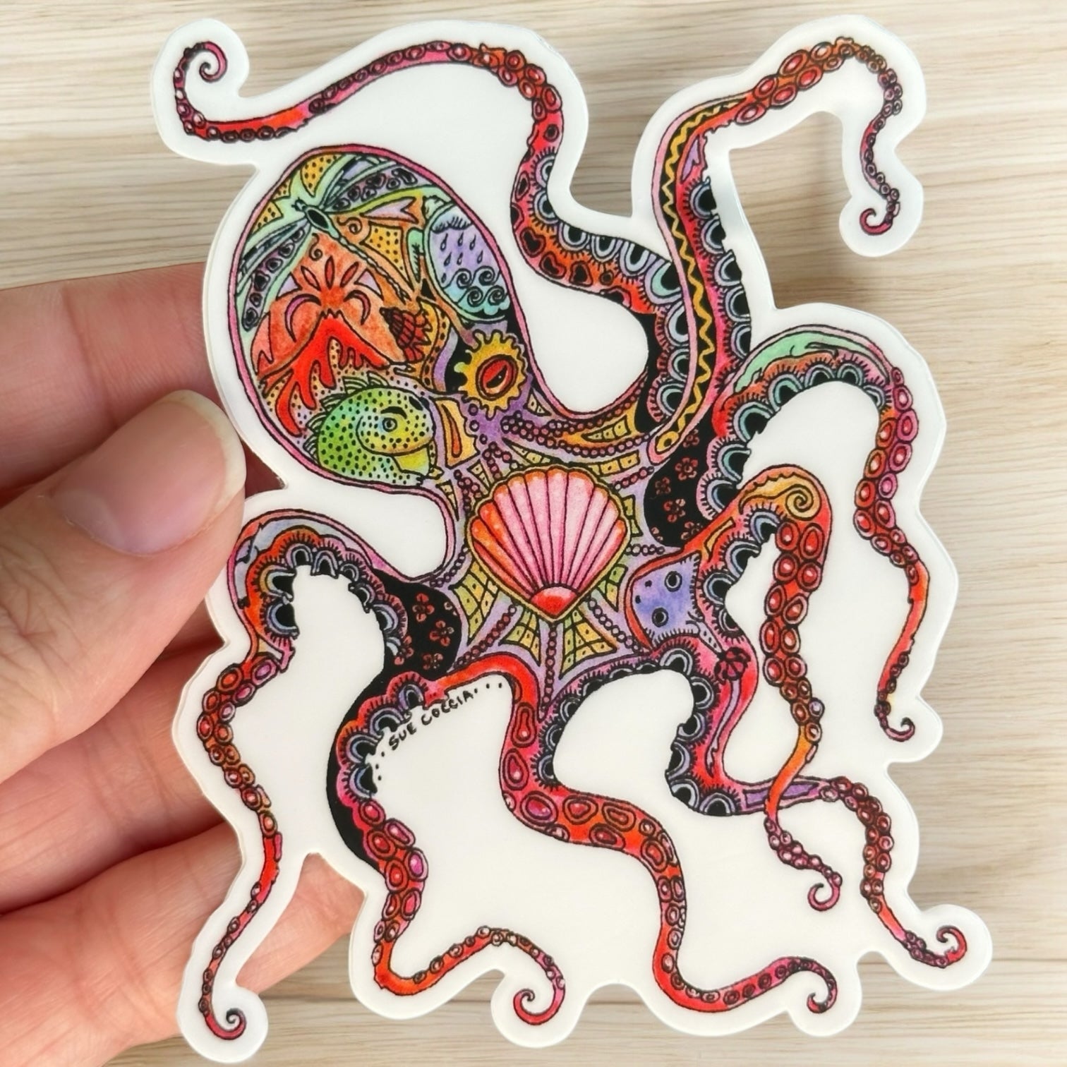 Octopus Sticker