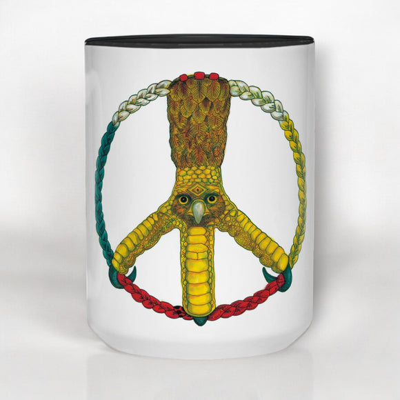 Peace Eagle 15 oz Mug