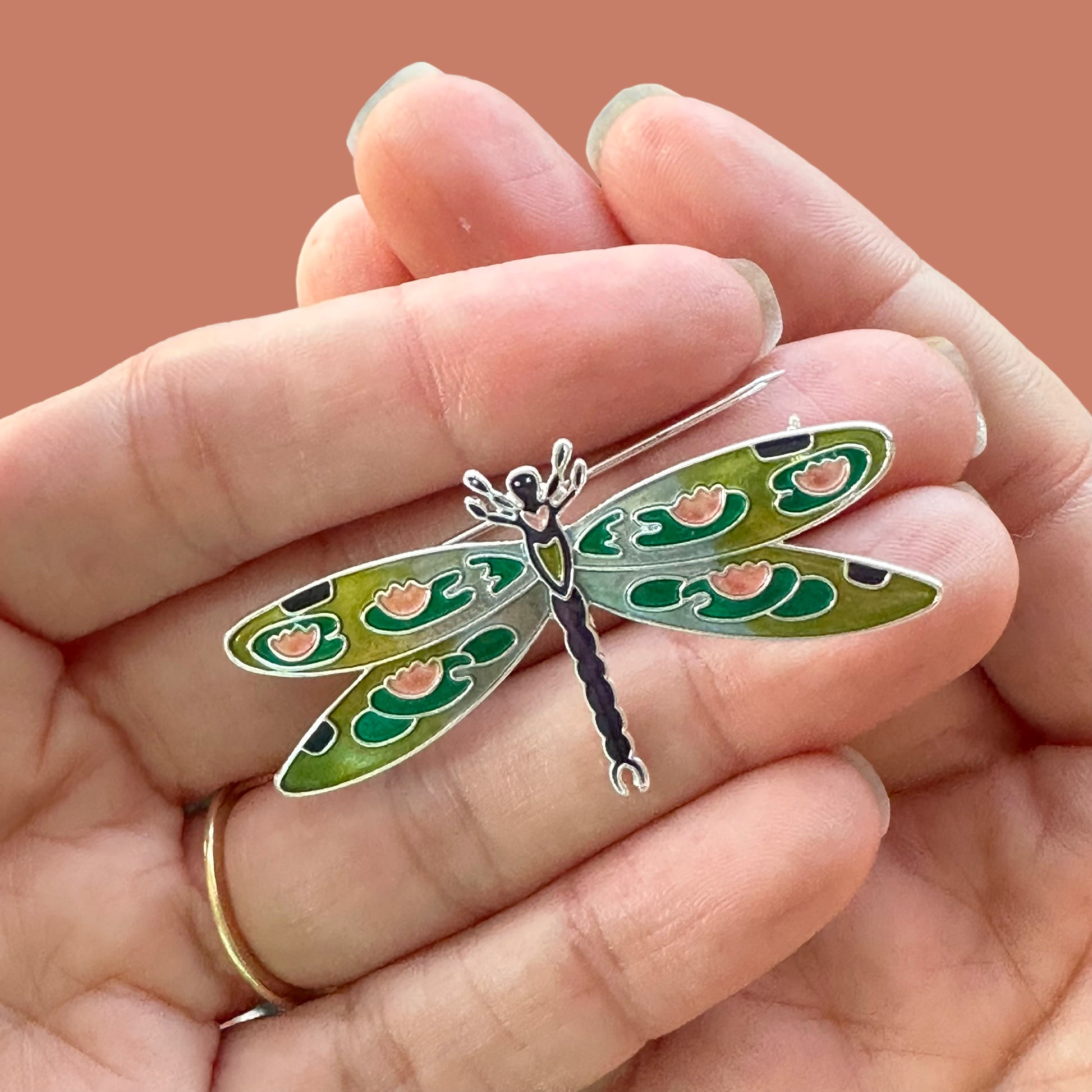 Dragonfly Montage Earrings - Pin  - Pendant