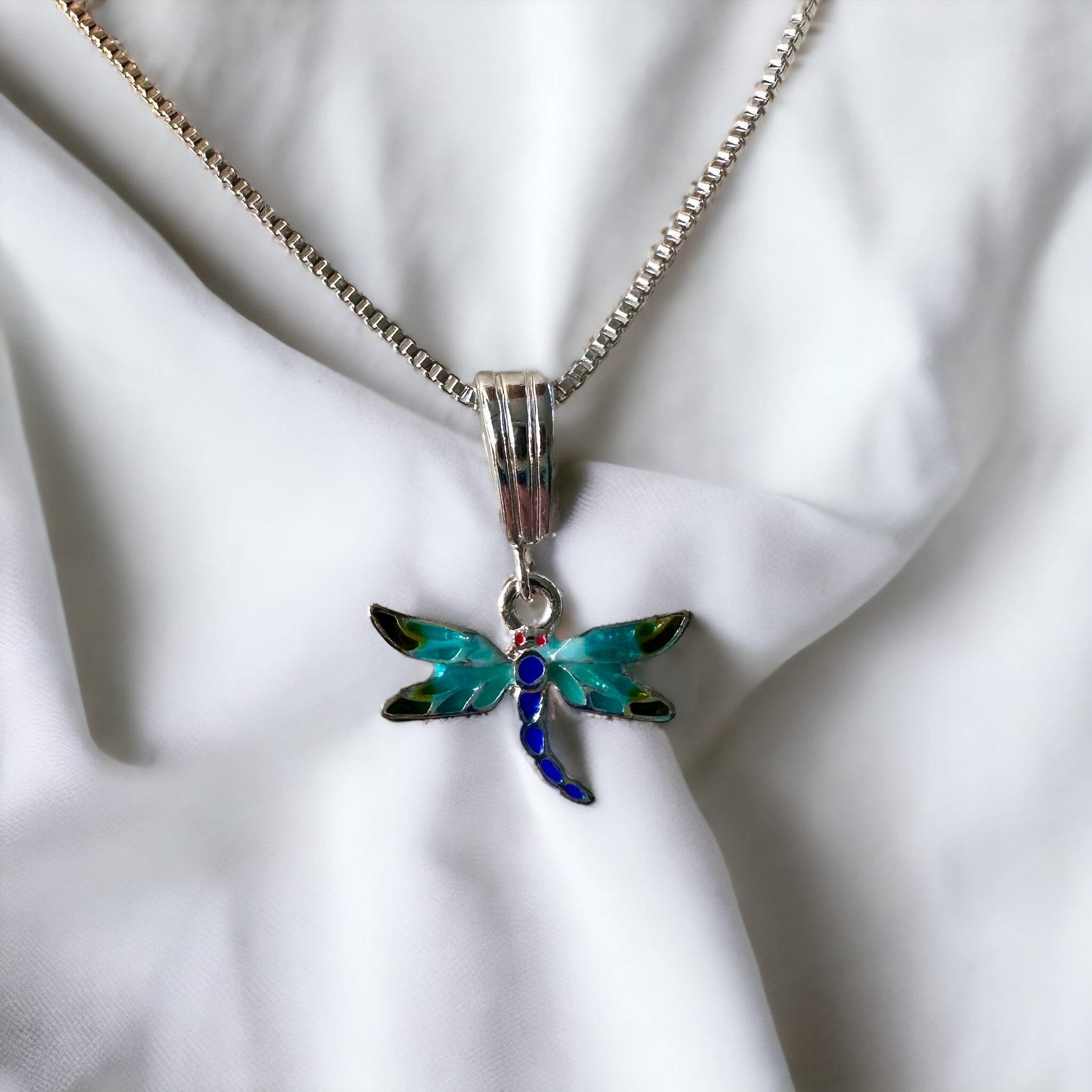 Red Eyed Damselfly Earrings - Pin  - Pendant