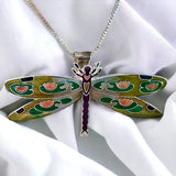 Dragonfly Montage Earrings - Pin  - Pendant