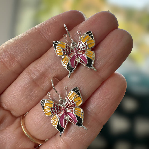 Daggerwing Butterfly Earrings