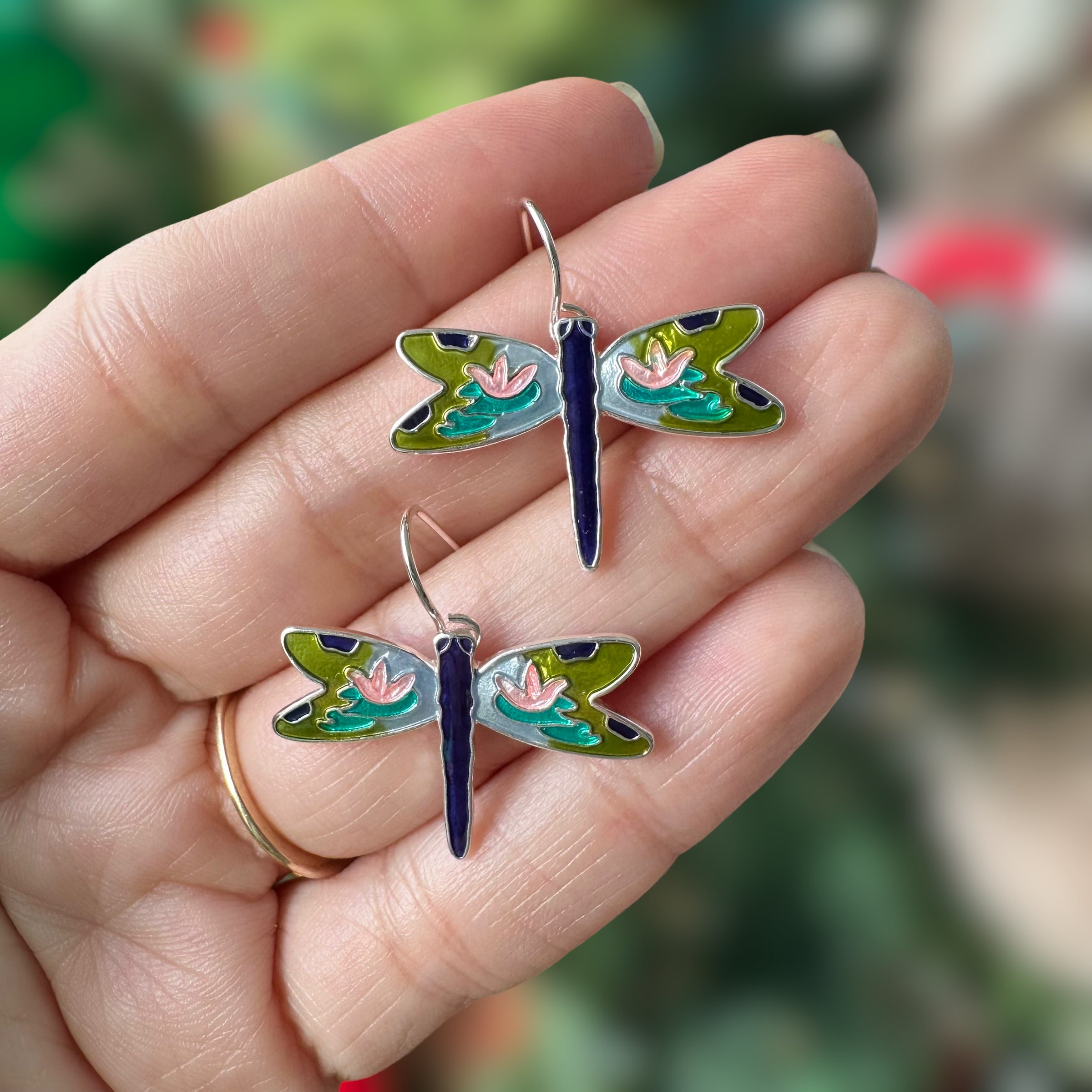 Dragonfly Montage Earrings - Pin  - Pendant