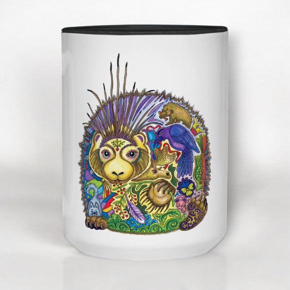 Porcupine 15 oz Mug