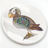 Puffin Glazed Ceramic Coaster