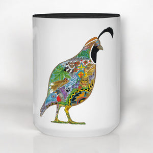 Quail 15 oz Mug