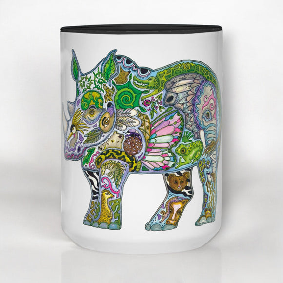 Rhino 15 oz Mug