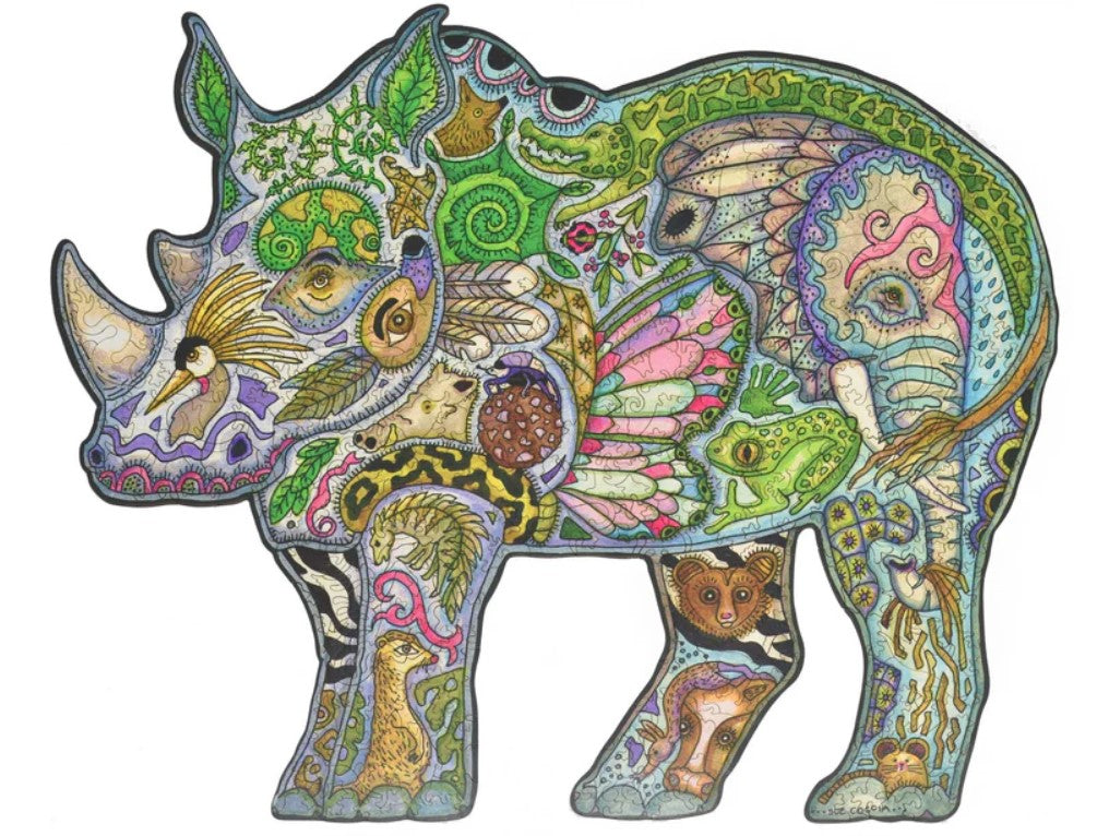 Rhino Jigsaw Puzzle