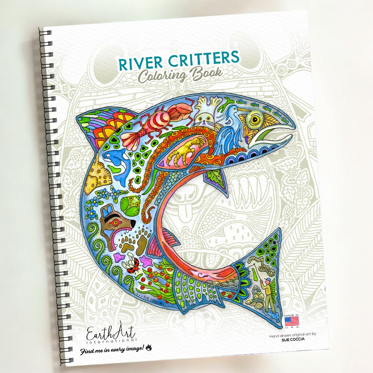 River Critters Coloring Book