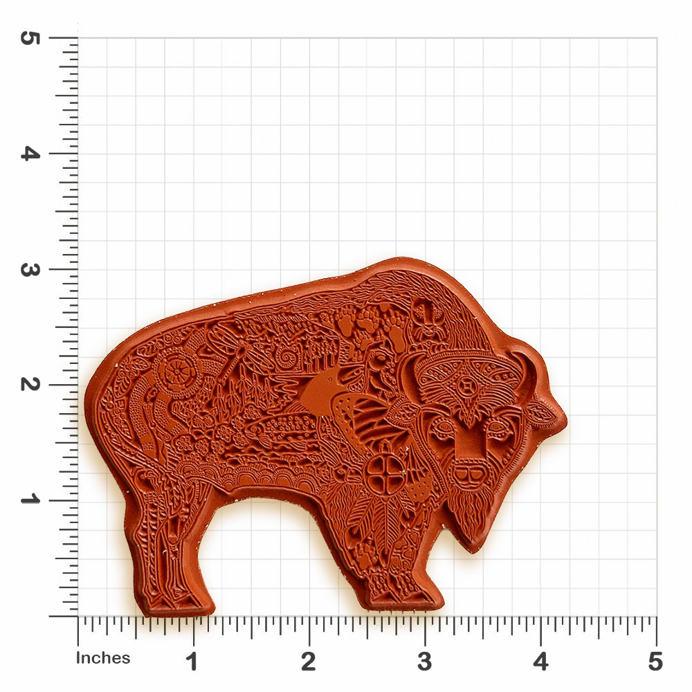 Buffalo Rubber Stamp