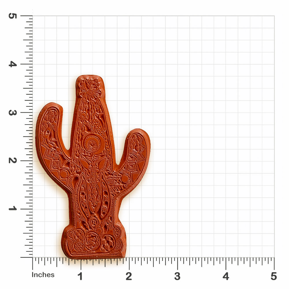 Cactus Rubber Stamp