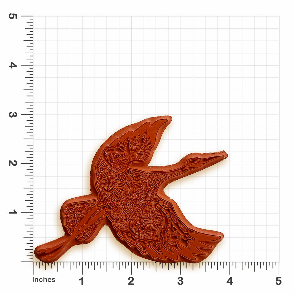 Crane Rubber Stamp