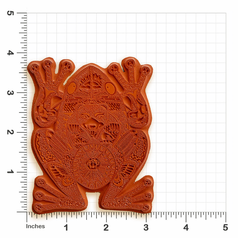 Frog Rubber Stamp